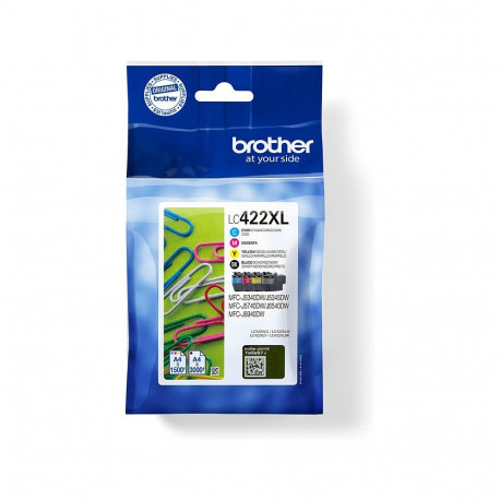 Brother LC422XLVAL tindi 4-osaline säästupakk (BKCMY)