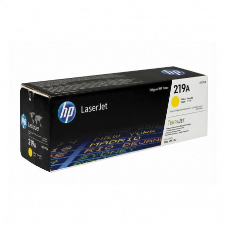 "HP 219A Yellow Original LaserJet Toner Cartridge"