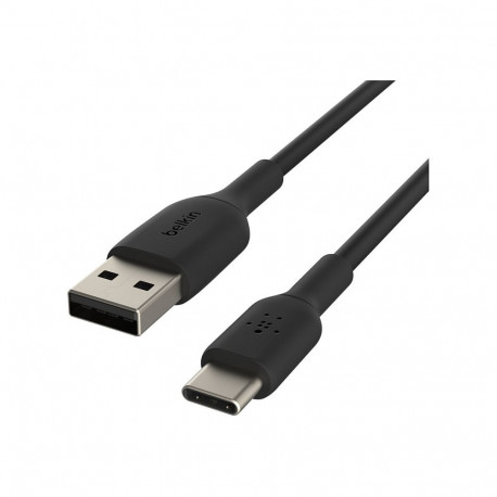 Belkin USB-C/USB-A PVC-kaabel, 2m, must