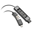 "HP Poly DA85 Wideband QD auf USB-Adapter (USB-A & USB-C)"