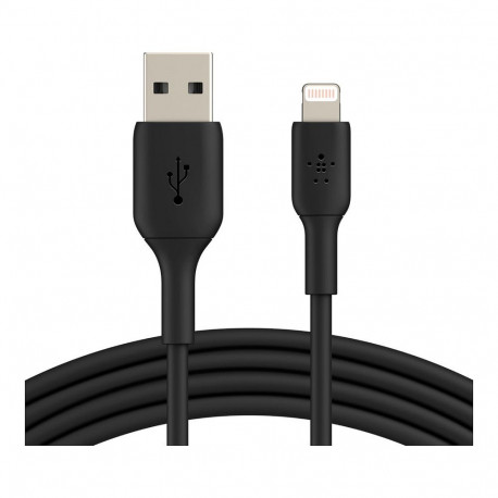 "Belkin Lightning Lade/Sync Kabel PVC mfi zertifiziert 1m black"