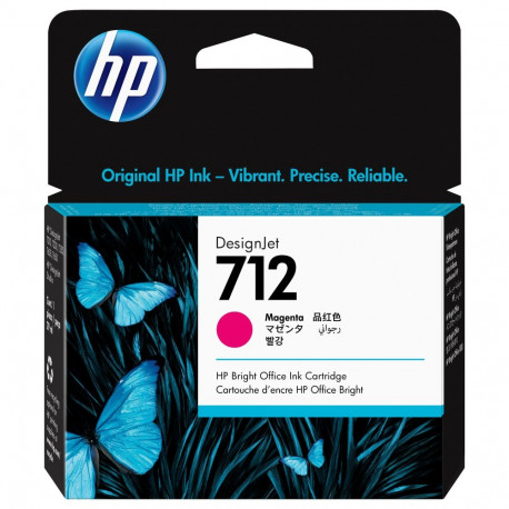 HP 712 29-ml magenta DesignJet tindikassett