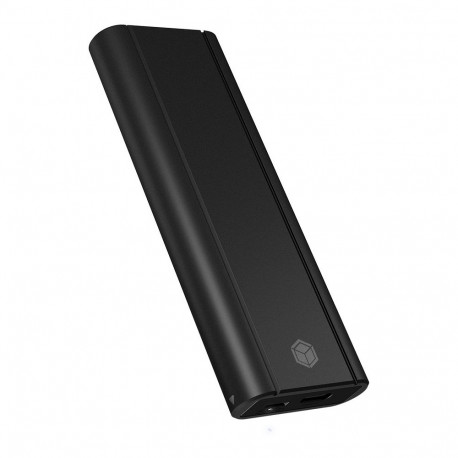 "ICY BOX IB-1807MT-C31 Externes USB-C 3.2 Gehäuse für M.2 NVMe SSD mit Schreibschutz"