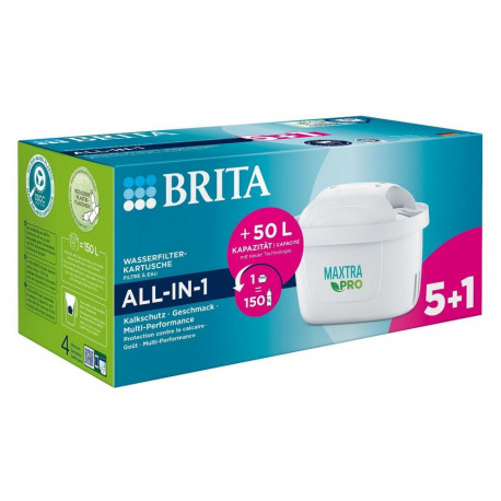 "BRITA Tischwasserfilter Maxtra Pro Filterkartusche 5+1 Pack"