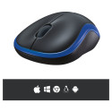 "Logitech M185 Wireless blue"
