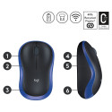 "Logitech M185 Wireless blue"