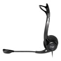 "Logitech PC960 USB Stereo Headset OEM Black"