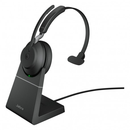 "Jabra Evolve2 65 Mono MS + Ladestation + Link 380a, schwarz"