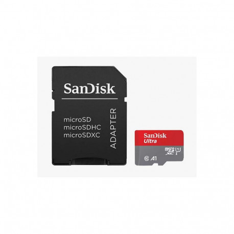 SanDisk microSDXC mälukaart Ultra 64GB 140MB/s koos adapteriga