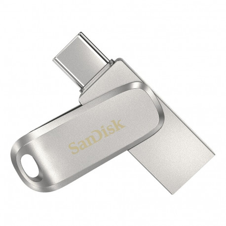 Sandisk mälupulk Ultra Dual Drive Luxe Type-C 512GB USB 3.1, hõbedane
