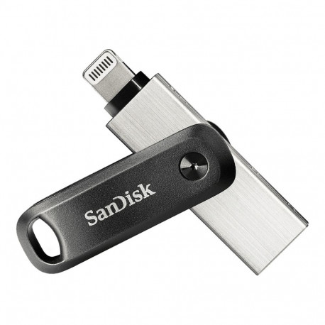 "STICK 64GB USB 3.1 Sandisk iXpand Go Apple Lightning black/silver"