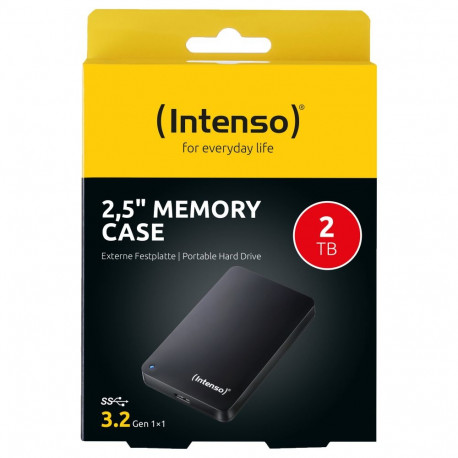 Intenso kõvaketta korpus 2,5 2TB USB 3.0, must