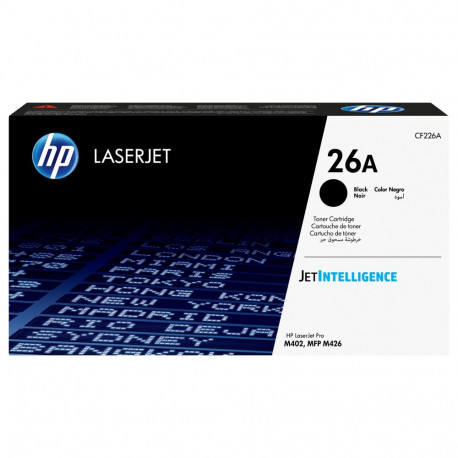 "HP Toner 26A CF226A Schwarz bis zu 3.100 Seiten ISO/IEC 19752"