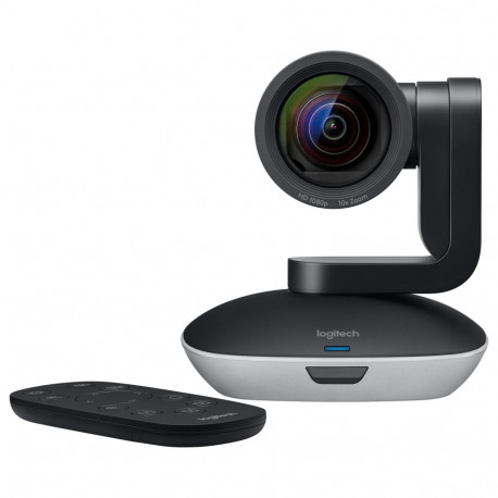 Logitech videokaamera PTZ PRO 2 30fps, must, hall