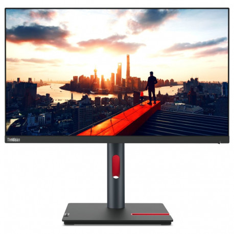 "60,5cm/23,8"" (2560x1440) Lenovo ThinkVision P24h-30 QHD LED IPS 60Hz 4ms HDMI DP USB-C Pivot Black
