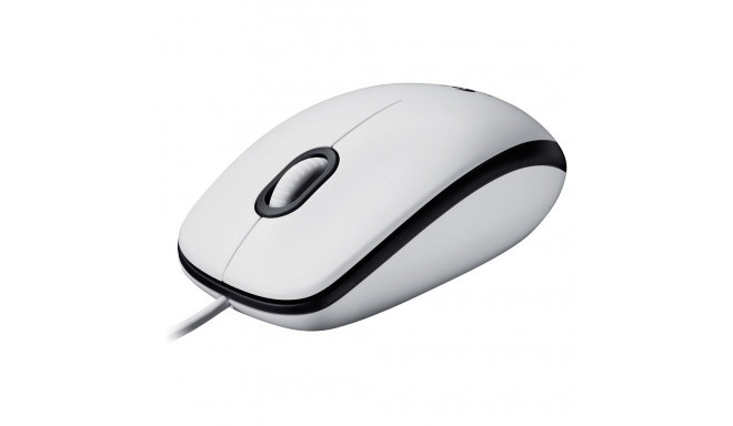 "Logitech M100 white USB"