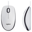 "Logitech M100 white USB"