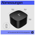 "D HP Thunderbolt 280W G4 Dock with Combo Cable für Notebook und mobile Workstation"