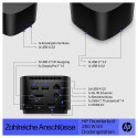 "D HP Thunderbolt 280W G4 Dock with Combo Cable für Notebook und mobile Workstation"