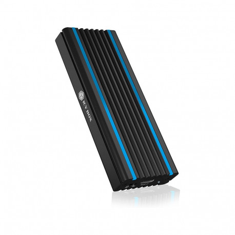ICY BOX väline korpus IB-1824ML-C31 USB-C 3.2 M.2 NVMe SSD LED-valgustusega