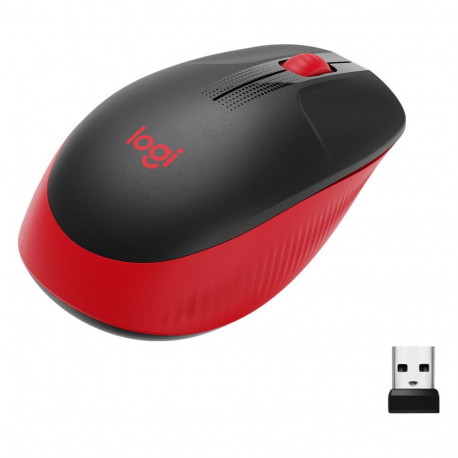 "Logitech M190 optisch wireless Red"