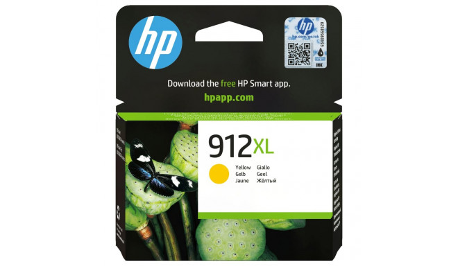 "HP 912XL High Yield Yellow Ink"