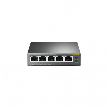 "5P TP-Link SG1005P Metall mit 4 PoE-Ports"