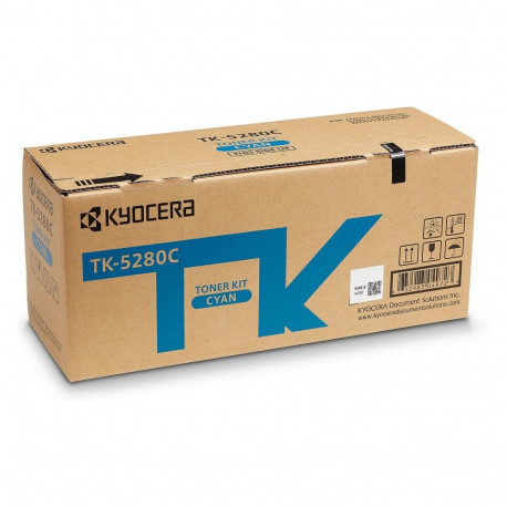 "Kyocera Toner TK-5280C Cyan bis zu 11.000 Seiten gem. ISO/IEC 19798"