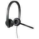 "Logitech H570e USB Stereo Headset"