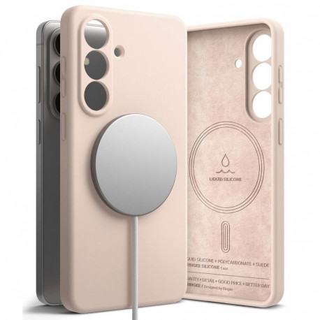 Ringke Ringke Silicone MagSafe Case for Samsung Galaxy S26+ - Pink