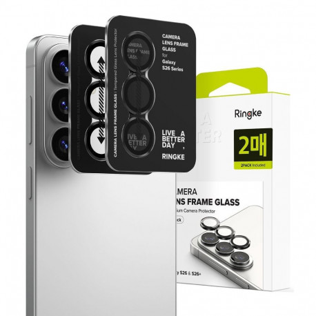 Ringke Ringke Camera Frame Protector 2-Pack for Samsung Galaxy S26 / S26+ - Black