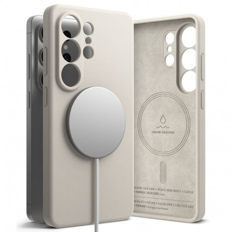 Ringke Ringke Silicone MagSafe Case for Samsung Galaxy S26 Ultra - Beige