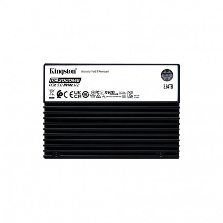 Kingston SSD||SSD series DC3000ME|3.84TB|NVMe|NAND flash technology 3D TLC|Write speed 5800 MBytes/s