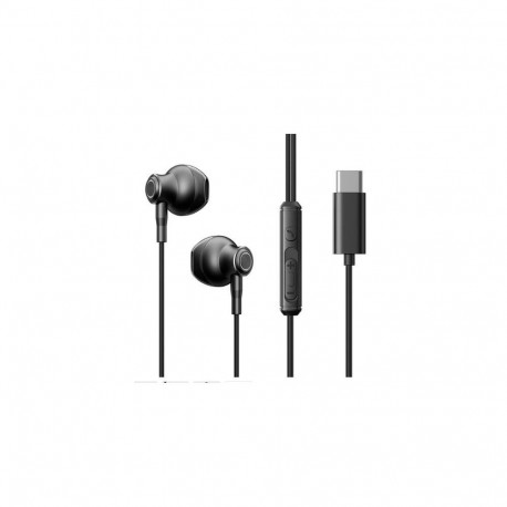 Joyroom TYPE-C Series JR-EC07 USB-C in-ear headphones metal Black