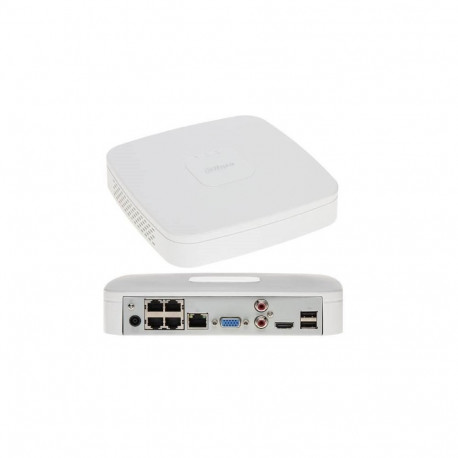 DAHUA NET VIDEO RECORDER 4CH 4POE/NVR4104-P-EI