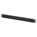 Digitus 1U cable brush management panel open brush DN-97661 Black