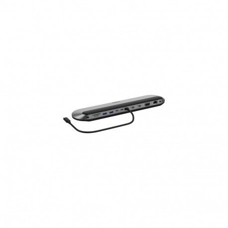 Belkin INC014BTSGY laptop dock/port replicator Wired USB 3.2 Gen 2 (3.1 Gen 2) Type-C Black, Grey