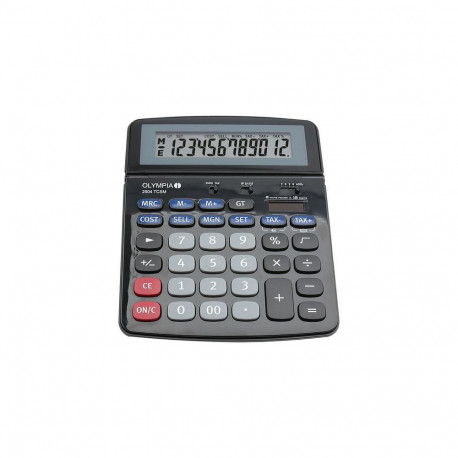 Olympia 2504 calculator Desktop Financial Black, Blue, Grey