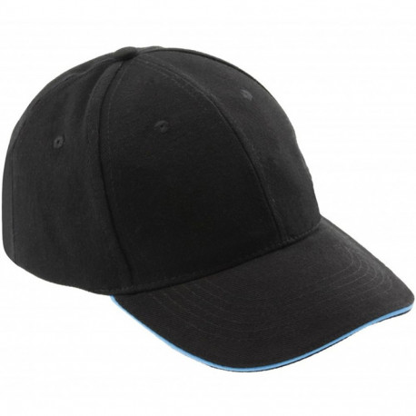 Hogert baseball cap, HT5K186, 240 g/m², 100% cotton, universal, ventilation, Velcro adjustment