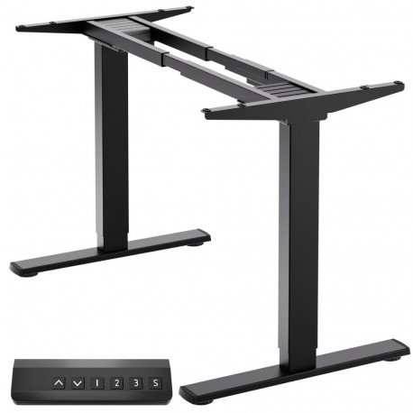 DESK FRAME MOTORISED/BLACK CDF222E-B ONKRON