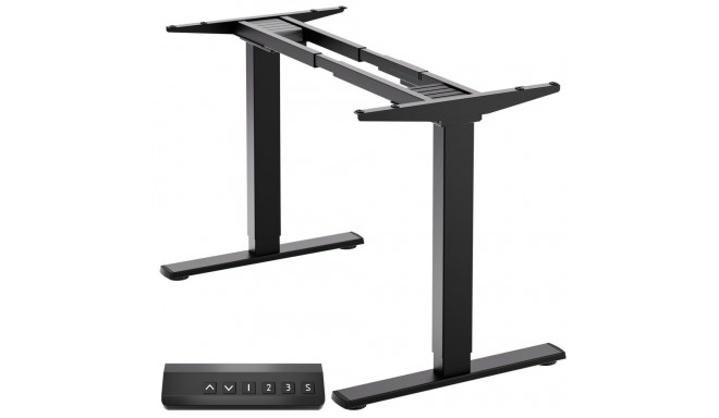 DESK FRAME MOTORISED/BLACK CDF222E-B ONKRON