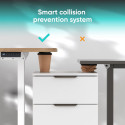 DESK FRAME MOTORISED/WHITE CDF222E-W ONKRON