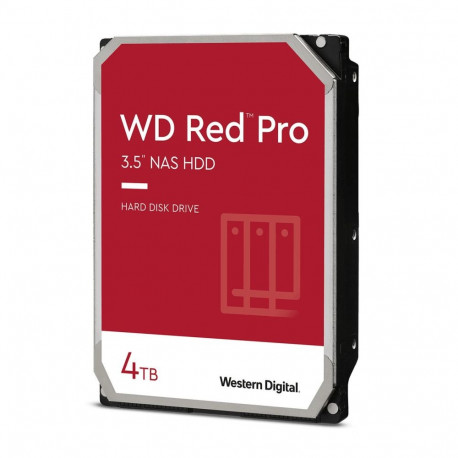 HDD|WESTERN DIGITAL|Red Pro|4TB|SATA 3.0|256 MB|7200 rpm|3,5"|WD4005FFBX