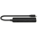 USB jagaja Satechi 4-in-1 USB-C Slim