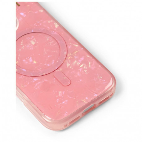 Mobiili tagakaas Ideal of Sweden iPhone 16 Pro, Magsafe, Pearlised Pink