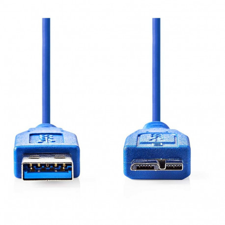 USB kaabel Nedis USB-A - USB Micro 3.0, 5m