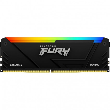 Lauaarvuti mälu Kingston DDR4 8GB 3200C16 FURY Beast RGB