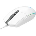 Mängurihiir Logitech G203 Lightsync, valge