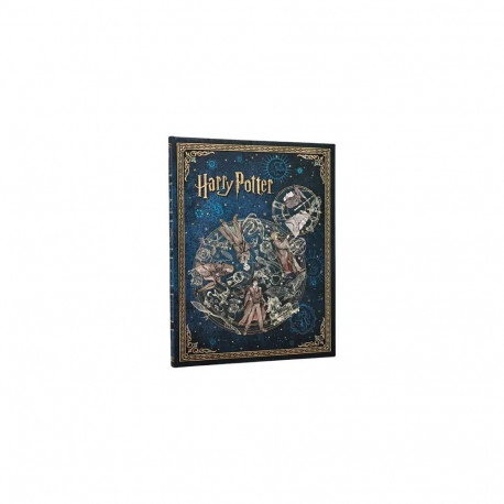 Märkmik Paperblanks Harry Potter Legends of Hogwarts Journal Ultra  ilma joonteta / valgete lehtedeg