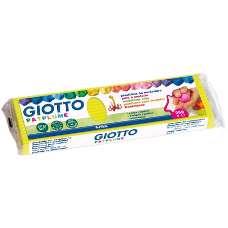 Plastiliin kollane 350g Patplume  Giotto